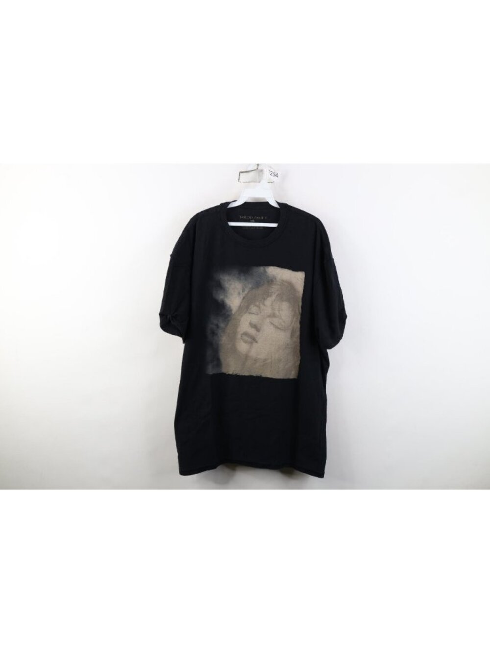 Taylor Swift Womens 3XL Official Fearless Tour Band T-Shirt Exposed Seams Black